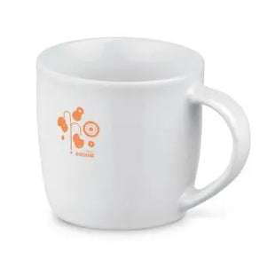 AVOINE Keramiktasse, Reinweiß, Modernes Design, 370ml TK Gruppe® Grosshandel 
