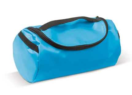 Abenteuer-Kulturbeutel in Hellblau - Robust & Reisefreundlich, 100 Zeichen TK Gruppe® Grosshandel 