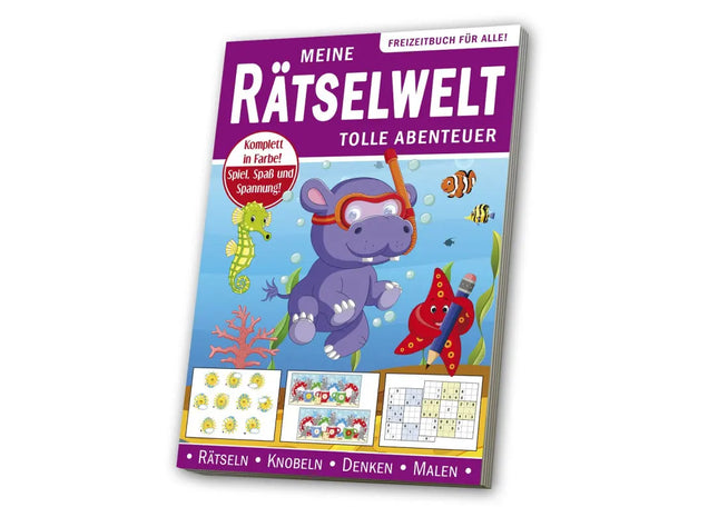 Abenteuer Rätselbuch: Spannende Knobelherausforderungen für Entdecker TK Gruppe® Grosshandel 