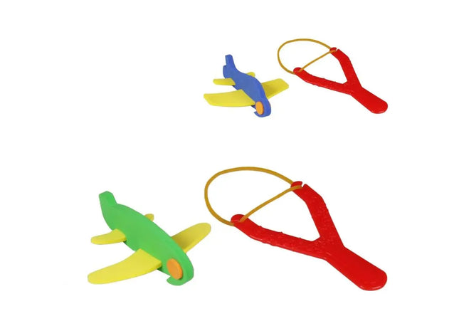 Abschuss-Katapult mit Flugzeug, 9 cm TK Gruppe® Grosshandel 