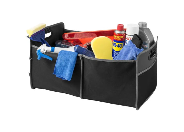 Accordion Stil Kofferraum-Organizer in Schwarz – Praktisch & Geräumig TK Gruppe® Grosshandel 