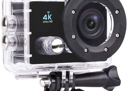 Action Camera 4K in Schwarz – Hochauflösende Aufnahmen für Abenteurer TK Gruppe® Grosshandel 