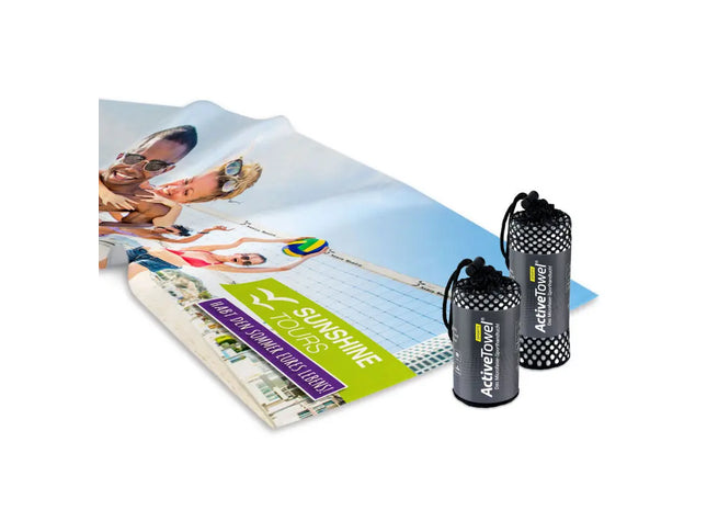 ActiveTowel Sports 130x70 cm inkl. Digitaldruck: Weich, Saugfähig, Individuell TK Gruppe® Grosshandel 