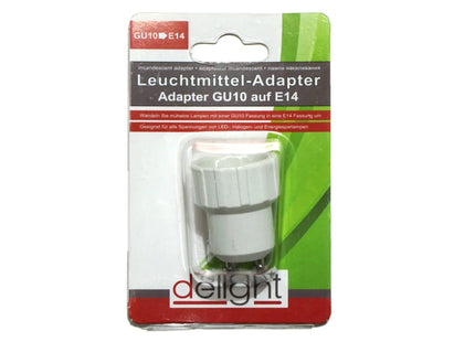 Adapter für Lampensockel GU10 zu E14 TK Gruppe® Grosshandel 