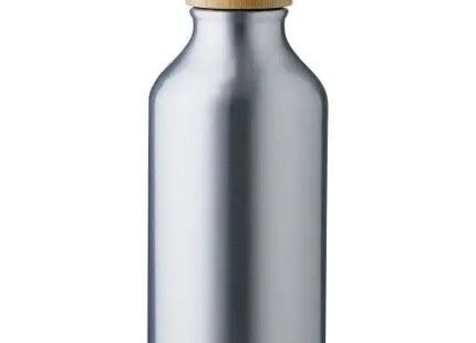 Addison Aluminium Trinkflasche in Silber - Modern & Funktional, 650 ml TK Gruppe® Grosshandel 