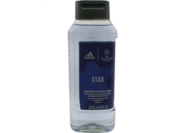 Adidas 3in1 Champions League Duschgel 250ml - Belebende Ganzkörperpflege TK Gruppe® Grosshandel 