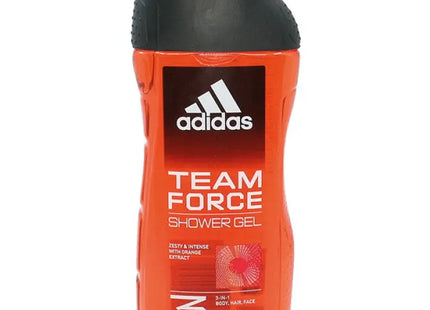 Adidas Team Force 250ml 3-in-1 Duschgel - Erfrischende Körper-, Haar- & Gesichtsreinigung TK Gruppe® Grosshandel 