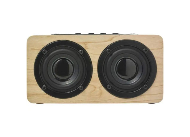 Adrienne Holz-Wireless-Lautsprecher: Edler Klanggenuss ohne Kabel TK Gruppe® Grosshandel 