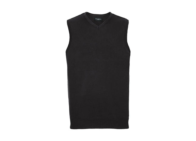 Adults` V-Neck Sleeveless Knitted Pullover TK Gruppe® Grosshandel 