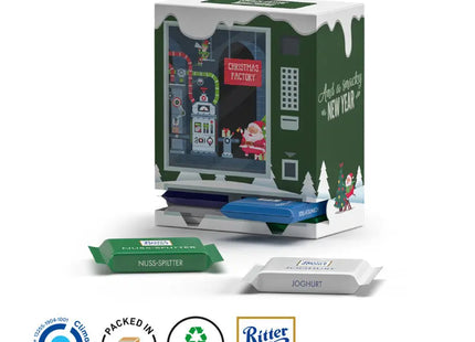 Adventsautomat Midi - Täglich eine Ritter SPORT Mini Mischung genießen TK Gruppe® Grosshandel 