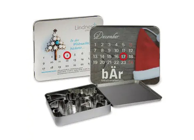 Adventskalender-Dose - Festlicher Genuss in kompakter Form TK Gruppe® Grosshandel 