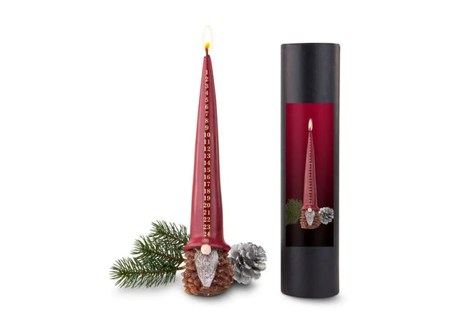 Adventskalenderkerze Geschenkset - Besinnliches Lichterlebnis für den Advent TK Gruppe® Grosshandel 