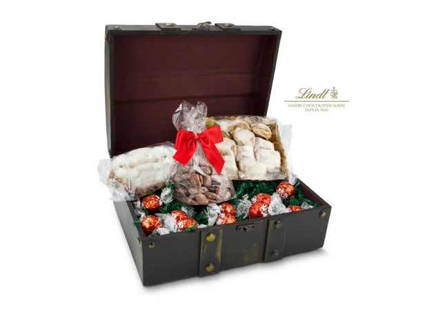 Adventstruhe Geschenkset - Schatzkiste voller vorweihnachtlicher Freuden TK Gruppe® Grosshandel 