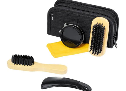Aeron Schuhreinigungsset, Schwarz - Komplette Pflege für Ihre Schuhe TK Gruppe® Grosshandel 