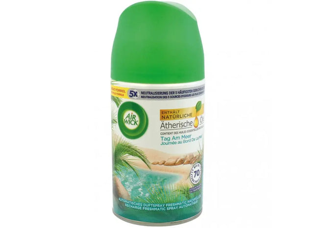 Airwick FreshMatic NFP 250ml - Tag am Meer Duft, Automatischer Spray-Nachfüller Meeresbrise TK Gruppe® Grosshandel 