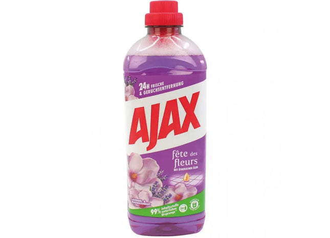 Ajax 1 Liter Allzweckreiniger mit Lavendel & Magnolie Duft - Vielseitige Reinigungslösung TK Gruppe® Grosshandel 