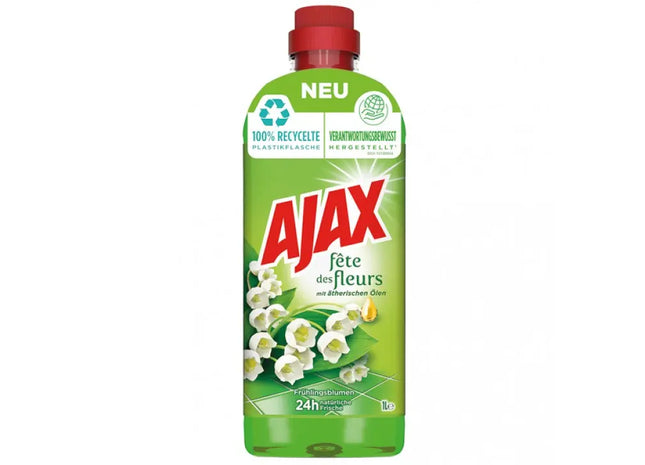 Ajax Frühlingsblume Allzweckreiniger 1L - Frischer Duft & Starke Reinigungskraft TK Gruppe® Grosshandel 
