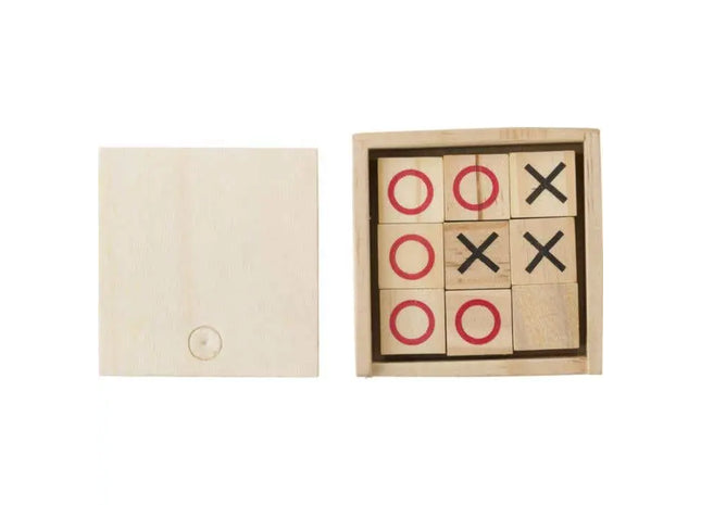 Alessio Holz Tic Tac Toe-Spiel: Klassisch & Unterhaltsam TK Gruppe® Grosshandel 