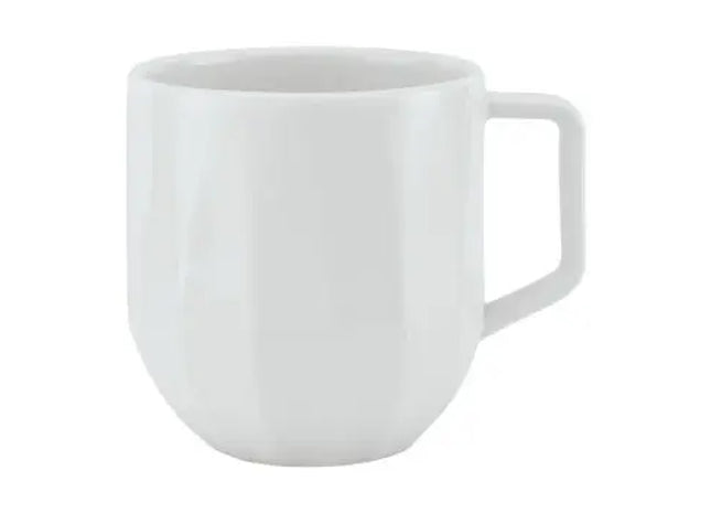 Alexandria Porzellanbecher 330 ml in Reinweiß – Eleganz für jeden Kaffeegenuss TK Gruppe® Grosshandel 