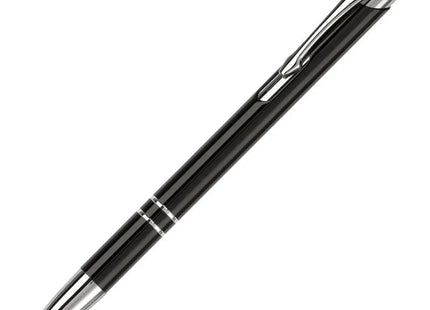 Alicante Stylus Ballpoint Pen - Schwarz - Multifunktionaler Schreibstift mit Touchscreen-Funktion TK Gruppe® Grosshandel 