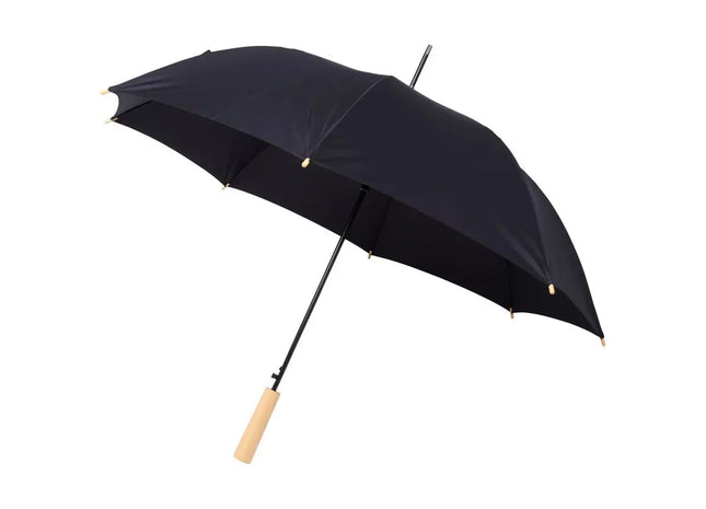 Alina 23 Automatikschirm aus recyceltem PET – Schwarz, Umweltfreundlich & Elegant TK Gruppe® Grosshandel 