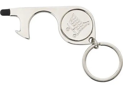 Alivia Metall Türöffner in Silber – Berührungsfrei & Hygienisch TK Gruppe® Grosshandel 