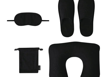 Alkes RPET Reisekit in Schwarz – Umweltfreundlich & Stilvoll für Unterwegs TK Gruppe® Grosshandel 