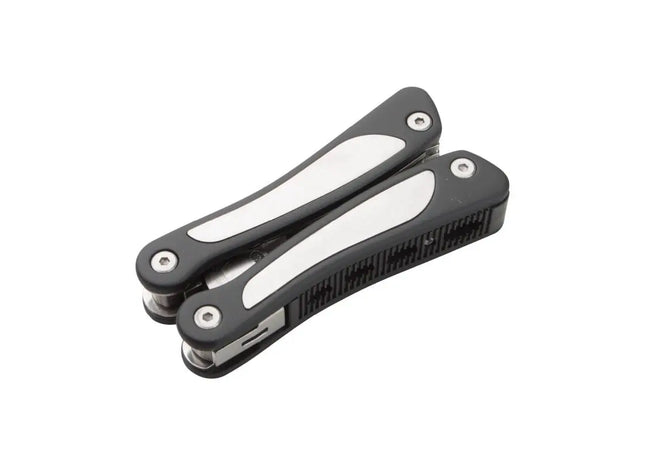 All-in-One Werkzeug Fix It - Schwarz: 15 Funktionen in einem praktischen Multitool TK Gruppe® Grosshandel 