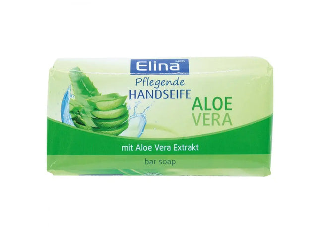 Aloe Vera Enriched Soap Elina 100g with Moisturizing Glycerin TK Gruppe® Grosshandel 