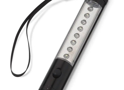 Aluminium-Taschenlampe mit Magnet und LED - Schwarz, robust und vielseitig für jede Anwendung TK Gruppe® Grosshandel 