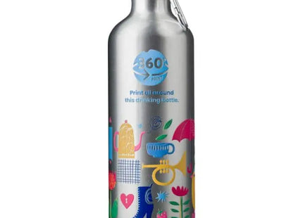 Aluminium-Wasserflasche Gio 750 ml: Ideal für unterwegs & Alltag TK Gruppe® Grosshandel 