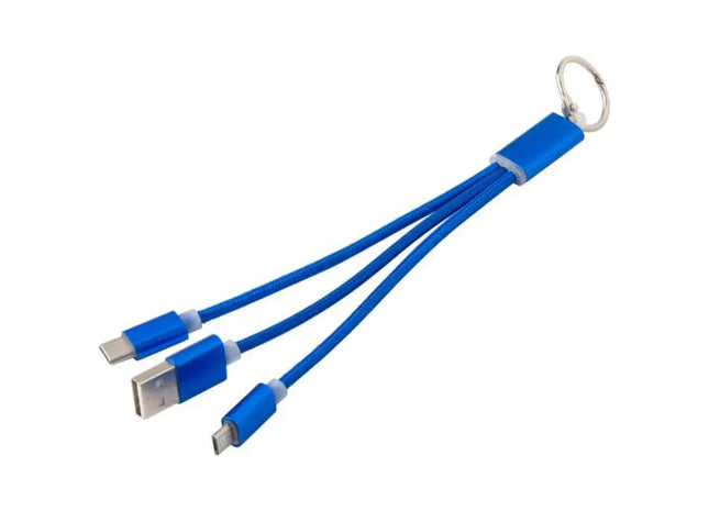 Alvin USB-Aufladekabel aus Aluminium – Robustes Ladezubehör für Geräte TK Gruppe® Grosshandel 