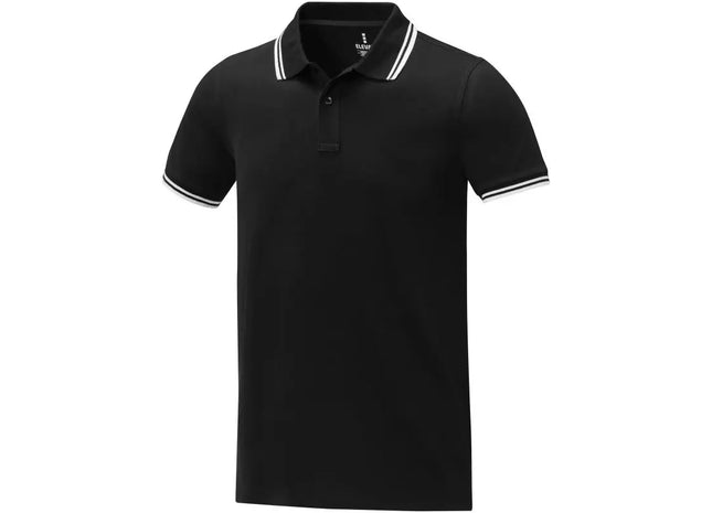 Amarago Herren-Polo mit markantem Saum TK Gruppe® Grosshandel 