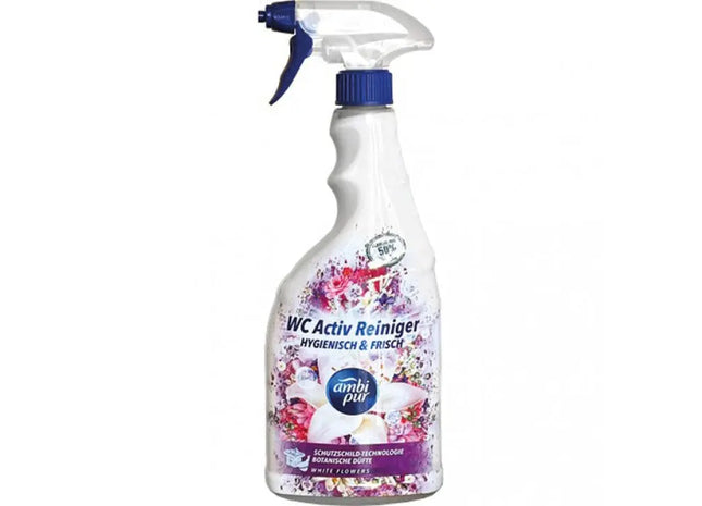 Ambi Pur Toilettenreiniger, 750ml - Blütenduft Weiße Blumen für Frische TK Gruppe® Grosshandel 