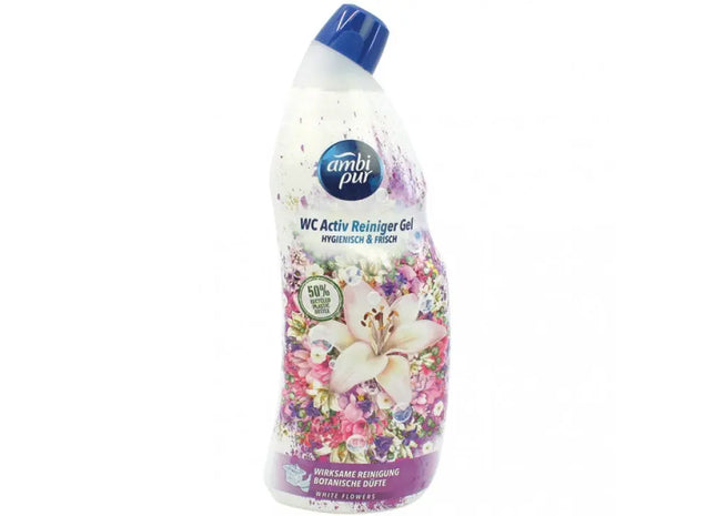 Ambi Pur Toilettenreinigungsgel, 750ml - Frischer Duft Weißer Blumen TK Gruppe® Grosshandel 