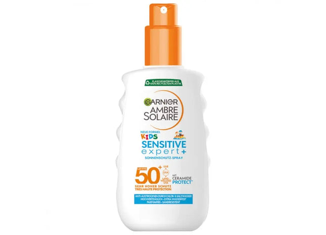 Ambre Solaire Kids Sensitive Sonnencreme 150ml SPF 50+ - Sanfter Sonnenschutz TK Gruppe® Grosshandel 
