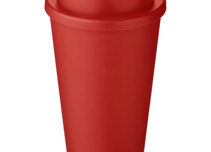 Americano 350 ml Isolierbecher - Rot - Doppelwandiger Thermobecher - Stilvoll und Langlebig TK Gruppe® Grosshandel 