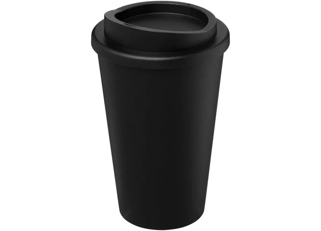 Americano 350 ml Isolierbecher – Stilvoller schwarzer Thermobecher für unterwegs TK Gruppe® Grosshandel 