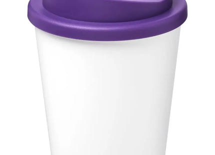 Americano Espresso 250 ml Isolierbecher – Weiß und Lila, stilvoller Thermobecher TK Gruppe® Grosshandel 