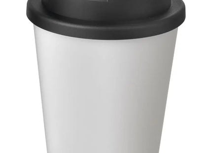 Americano Espresso 250 ml Isolierbecher mit auslaufsicherem Schraubverschluss – Weiß und Schwarz TK Gruppe® Grosshandel 