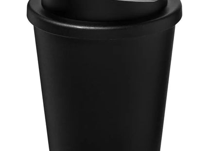 Americano Espresso 250 ml recycelter Isolierbecher - Schwarz - Umweltfreundlicher Thermobecher TK Gruppe® Grosshandel 