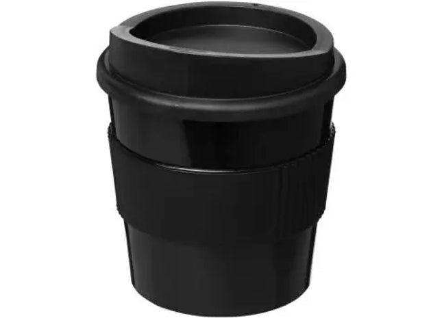Americano Primo 250ml Becher mit Schutzring - Tiefschwarz TK Gruppe® Grosshandel 