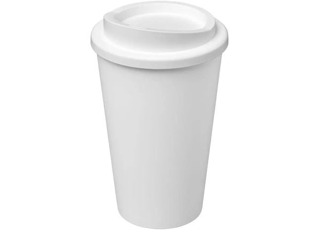 Americano Pure 350 ml Isolierbecher, antimikrobiell – Weiß für hygienischen Genuss TK Gruppe® Grosshandel 