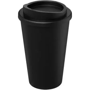 Americano Recycelter 350ml Isolierbecher - Nachhaltiges Schwarz TK Gruppe® Grosshandel 