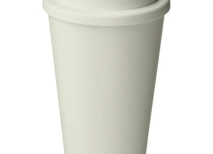 Americano Renew 350 ml Isolierbecher mit Deckel in Elfenbeinweiß – Auslaufsicher & Öko TK Gruppe® Grosshandel 