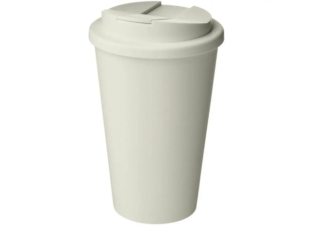 Americano Renew 350 ml Isolierbecher mit Deckel in Elfenbeinweiß – Auslaufsicher & Öko TK Gruppe® Grosshandel 