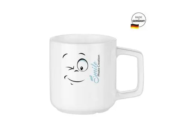 Amity Porzellantasse 250 ml in Reinweiß – Eleganz für den täglichen Kaffeegenuss TK Gruppe® Grosshandel 
