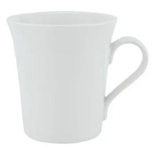 Amsterdam Porzellanbecher 340 ml in strahlendem Weiß – Modernes Design für den Alltag TK Gruppe® Grosshandel 