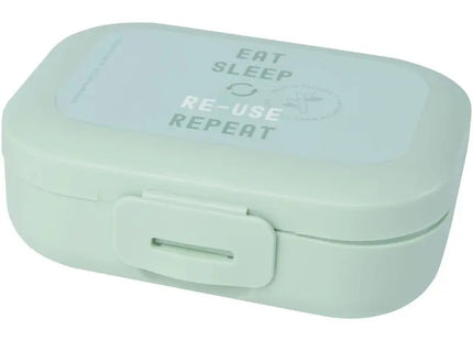 Amuse Plus Bio-Clip Snackbox - Sage Green, Eco-Friendly, Durable, Compact Food Container TK Gruppe® Grosshandel 