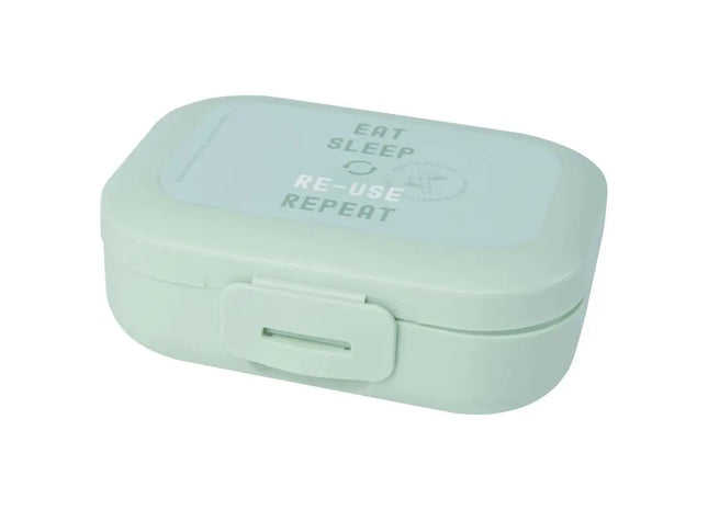 Amuse Plus Bio-Clip Snackbox - Sage Green, Eco-Friendly, Durable, Compact Food Container TK Gruppe® Grosshandel 
